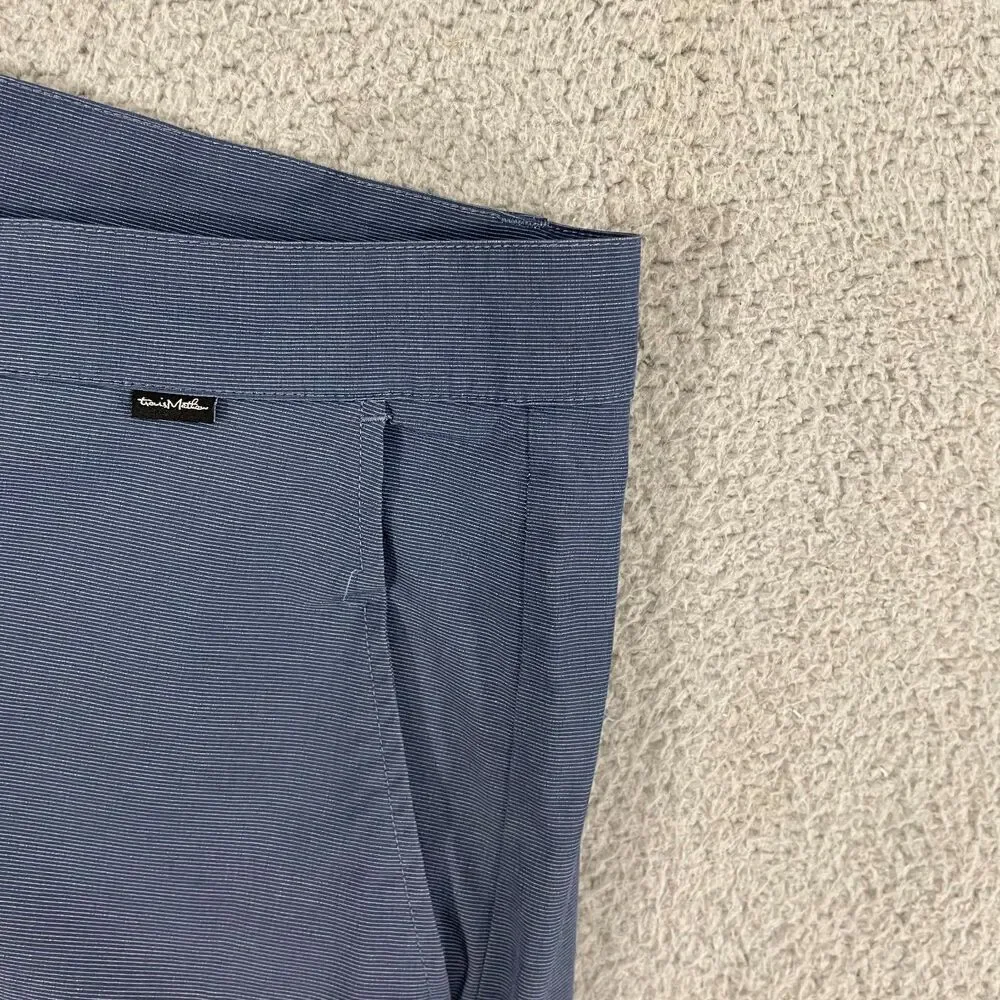 Travis Mathew Shorts Men 40‎ Blue Golf Performance Flat Front